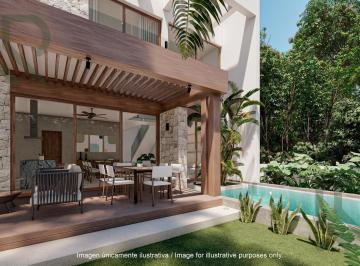 Casa · 244m² · 3 Recámaras · 2 Estacionamientos · Villa de 3 Habitaciones en Venta en Tulum de Ubicacion Premium | con Alberca y Asador