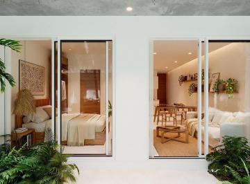 Departamento · 60m² · 2 Recámaras · 1 Estacionamiento · 2 Habitaciones 2 Lock Off, en Tulum, Alberca, Fire Pit, Gym Facilidades de Pago Promomocion