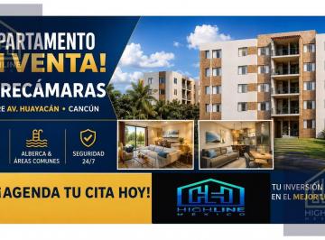Departamento · 80m² · 3 Recámaras · 1 Estacionamiento · Invierte en Departamento | 3 Recámaras Desde $1,970,000 | Alta Plusvalía