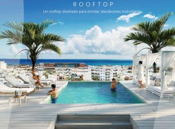 Departamento · 59m² · 2 Recámaras · 1 Estacionamiento · Departamento 2 Habitaciones en Venta en Playa del Carmen con Alberca Privada y Vistas Al Mar
