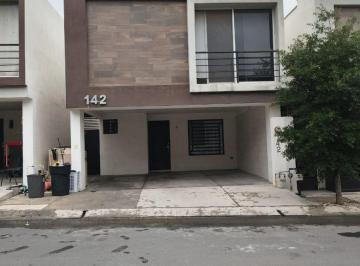 Casa de 3 habitaciones, García · ️hermosa Casa en Venta Arezzo Residencial Brescia con Terreno Excedente!
