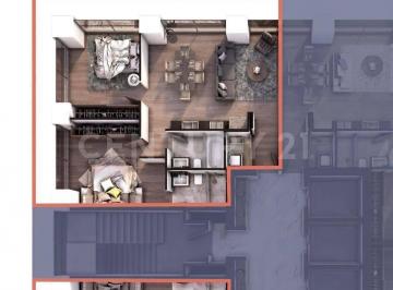 Departamento · 131m² · 2 Recámaras · 2 Estacionamientos · Renta de Departamento en Puebla, Torre Selenite
