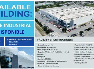 Nave industrial · 14635m² · Renta Nave - Bodega Industrial