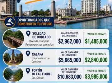 Casa de 1 habitación, Veracruz · Remates Bancarios en El Estado de Veracruz