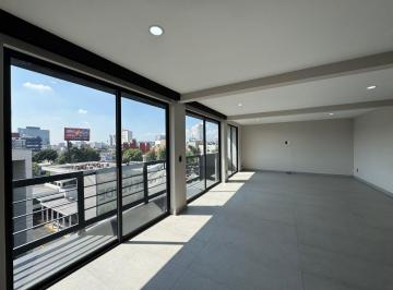 Departamento de 2 habitaciones, Benito Juárez · Penthouse Nuevo 186 m², en Gabriel Mancera Col. del Valle Sur