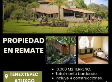 Quinta de 4 habitaciones, Atlixco · Venta de Propiedad Como Terreno en Atlixco