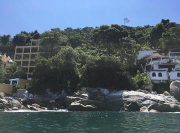 Vista desde el Océano · Terreno con Dictamen Para Desarrollo Vertical Frente Al Mar – Mismaloya, Pto. Va