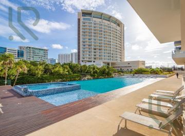 Departamento · 140m² · 2 Recámaras · 1 Estacionamiento · Departamento en Venta en Cancún de 2 Habitaciones en Zona Hotelera | con Alberca
