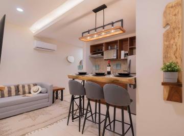 COCINA CON DESAYUNADOR · Departamento en Venta en Tulum en Desarrollo Eco - Friendly y con Alberca