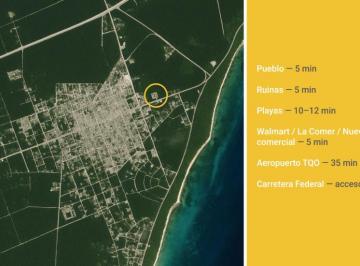 Terreno / Lote , Tulum · Terreno en Venta 120 m² Bak Tulum a 5 Min de La Playa
