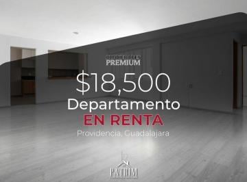 Departamento · 84m² · 2 Recámaras · 1 Estacionamiento · Departamento en Renta Providencia $18,500