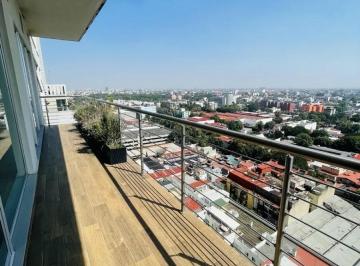 Departamento · 71m² · 2 Recámaras · 3 Estacionamientos · Departamento en del Valle con Terraza y Oficina Privada en City Towers Torre Black