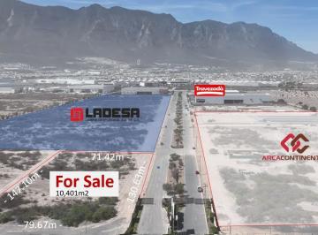 Terreno / Lote · 10m² · Terreno 10,400 m² en Parque Aaa - Santa Catarina