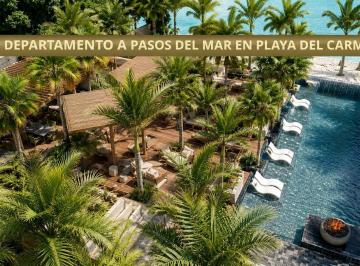Departamento · 155m² · 2 Recámaras · 1 Estacionamiento · Departamento 2 Recamaras Ph/ Preventa Lanzamiento/ Vista Al Mar en Playa del Carmen/roi.