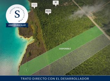 Terreno / Lote , Othón P. Blanco · Lote con Frente Laguna en Venta - Bacalar