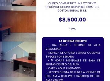 Oficina de 1 habitación, Morelia · Renta de Oficina a Unos Pasos de Las Americas