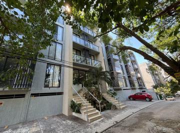 Departamento · 45m² · 1 Recámara · 1 Estacionamiento · Estudio en Renta en Planta Baja Amueblado y Equipado