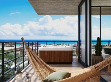 Departamento de 2 habitaciones, Solidaridad · Condo con Doble Terraza y Jacuzzi, Cine, Venta, Centro, Playa del Carmen.