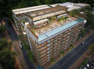 Departamento de 2 habitaciones, Solidaridad · Condo con Look Off, y Plunge Pool, Cine, Venta, Centro, Playa del Carmen.