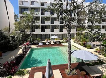 b0dfb9e8ec53384cdbd41e683046a07f739bc2369f30635f6cfd9fe8b774d5e5 · Departamento en Venta de 1 Habitación Tulum