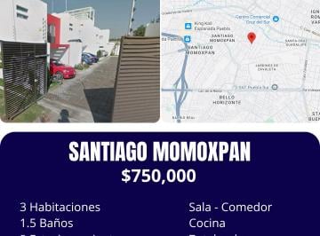 Casa de 3 habitaciones, San Pedro Cholula · Casa en Venta en Santiago Momoxpan, Puebla.