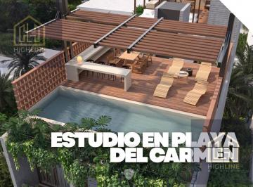 Departamento · 40m² · 1 Recámara · Estudio en Preventa con Rooftop en La Zona Dorada