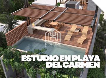 Departamento · 40m² · 1 Recámara · Estudio en Preventa con Rooftop en La Zona Dorada