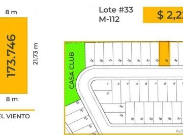 Terreno / Lote · 173m² · Terreno en Santiago