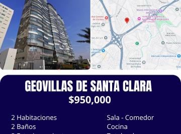 Departamento de 2 habitaciones, San Andrés Cholula · Departamento en Venta en Geovillas de Santa Clara, Puebla.