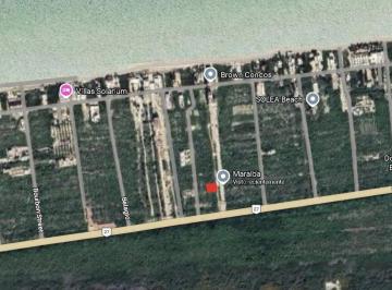 Terreno / Lote · 280m² · Venta Terreno en La Playa de San Benito Costa Yucateca Cerca del Mar