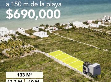 Terreno / Lote · Venta Terreno de 133 m² con Financiamiento en San Benito Beach Zona Top
