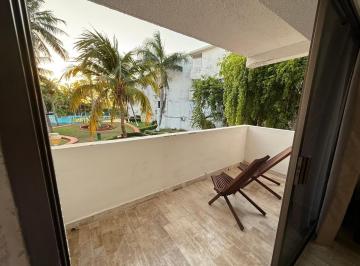 Departamento · 110m² · 2 Recámaras · 1 Estacionamiento · Departamento en Renta Cancún Zona Hotelera Cerca de Playas 2 Recámaras