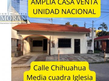 Casa · 307m² · 5 Recámaras · 5 Estacionamientos · Casa en Unidad Nacional Ideal Para Inversion
