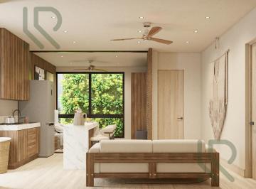 Departamento · 37m² · 1 Recámara · 1 Estacionamiento · Departamento en Venta 1 Recamara 38 m² con Alberca Infinita - Playa del Carmen