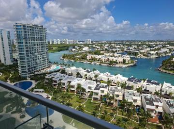 Departamento de 4 habitaciones, Benito Juárez · Renta Puerto Cancun Departamento Frente Al Mar Vista Periférica Al Mar, Marina, Canales