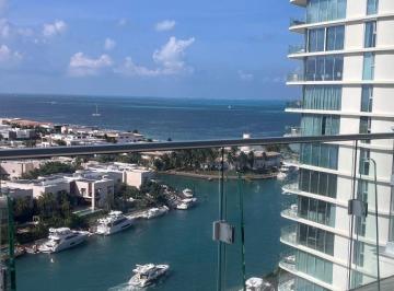 Departamento de 2 habitaciones, Benito Juárez · Departamento en Sls Marina de 145 m² con 2 Recámaras en Renta Anual, Puerto Cancún
