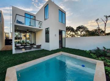 f9b236daa9e00d5dccecd01a7d9db4af89cbfdd6a1a44f0cc21037052d28fb61 · Casa Nueva en Venta Dentro Residencial en Conkal Yucatan