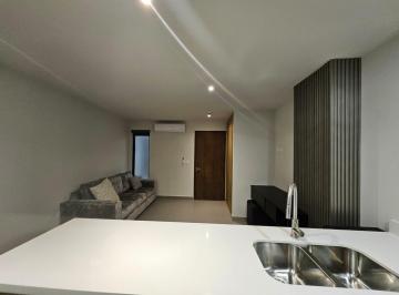 Departamento · 48m² · 1 Recámara · 1 Estacionamiento · Departamento en Renta en Plaza Sikara - Cumbres Totalmente Amueblado