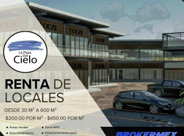 Local comercial · 35 Estacionamientos · Locales en Renta en La Plaza del Cielo