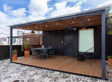 Departamento de 2 habitaciones, Cuauhtémoc · Increíble PH Amueblado y Equipado en Venta Roma Norte