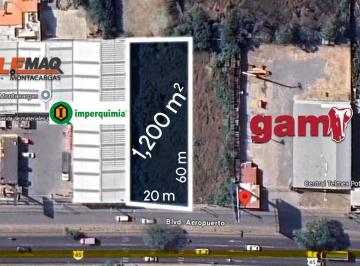 Local comercial · 1200m² · Terreno en Renta Blvd. Aeropuerto, León, Guanajuato
