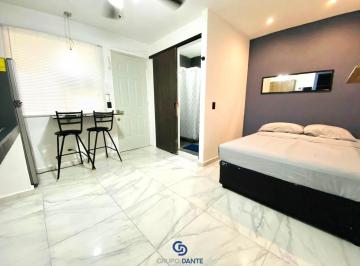 Departamento · 1 Recámara · Rento Estudio en Sm 201 Haciendas Amueblado con Los Servicios Incluidos
