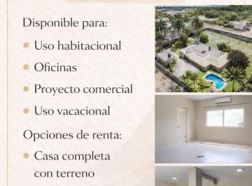 Casa · 2500m² · 3 Recámaras · Casa en Renta en Bonfil. Ideal Para Uso Habitacional, Uso Comercial U Oficinas.