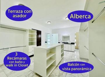 6d4661bd5a940e472d14466798cb0472b5abae9b128b4579b9f66db546108f23 · Casa en Venta en Vista Real, Valle Oriente, con Alberca, 3 Recámaras