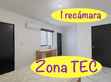 39604aedd1509639d847adffb93c3d9d912e4d3fbae8655a1c69c3978dbf27e5 · Departamento en Renta en Zona Tec (Distrito Tec), Amueblado, 1 Recamara