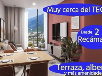 67ddd85f75b5953835393d2854526bed346af957daff967dc5b6eb4dd129acfa · Departamento en Venta en Zona Tec, Monterrey - Desde 2 Recámaras, con Terraza