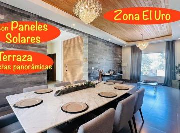 a92692398b7bff88bc3c0315b460079eda5b8e399f51756d46ee759758396181 · Casa en Venta en Zona El Uro, Monterrey, Nl - Frente a Parque, Terraza con Vistas