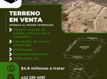 Terreno / Lote , Huimilpan · Terreno en Los Cues, Querétaro