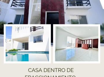 Casa de 4 habitaciones, Temixco · Casa Sola Dentro del Fraccionamiento Burgos Bugambilias, en Venta $8,600.000 Mxnrenta en $31,000
