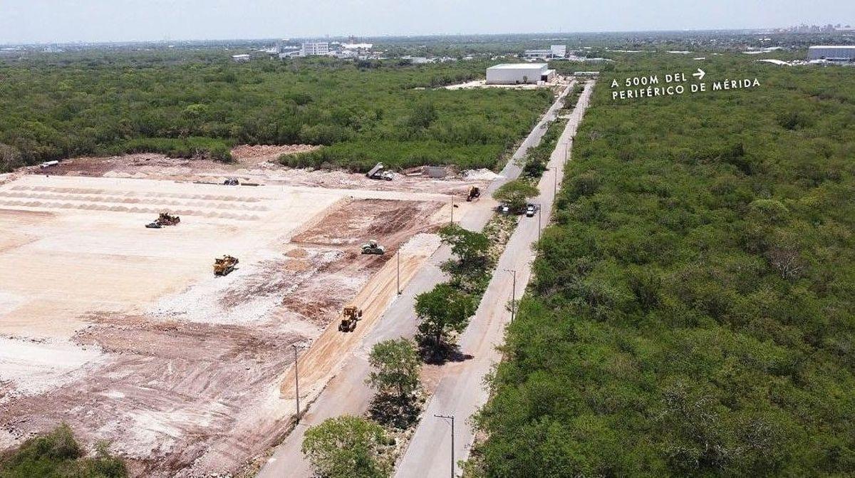 Terreno Industrial en Renta/venta en Bodegas Tixcacal
